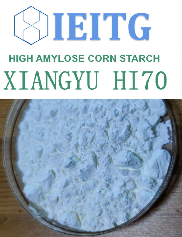 High Amylose Non GMO Corn Starch HAMS HI70 Modified Food Starch